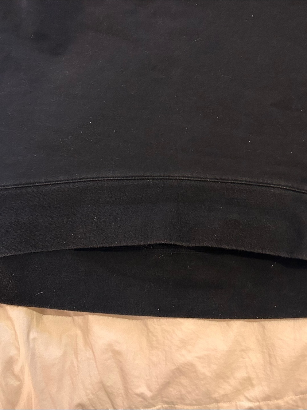 Lululemon Loop Back Crew Black Crewneck Sweatshirt - Picture 4 of 5